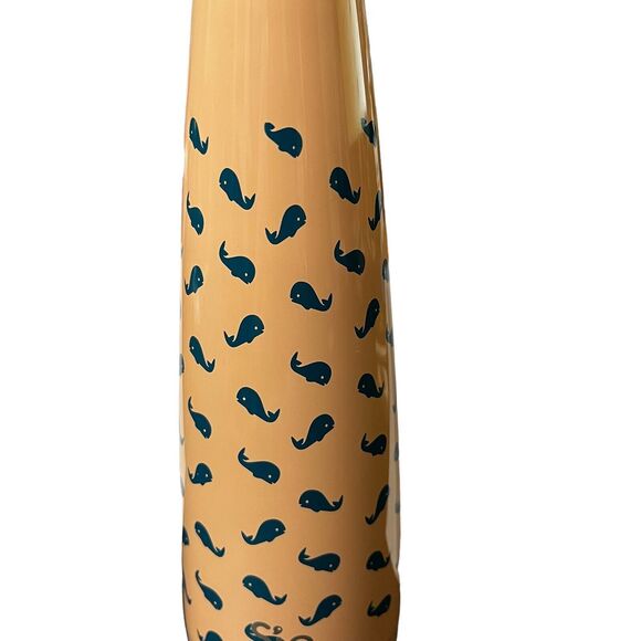 Sip by S'well Whale Watch Peach Insulated 15 oz. Water Bottle Stainless Steel - Picture 5 of 13
